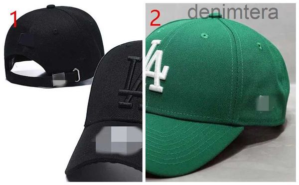 2024 I più nuovi Mens Cap Hat Designer s La Cappelli da baseball Trucker per uomo Donna Round Active Lettera regolabile con visiera H5-5.23-9 Berretto da baseball M24G