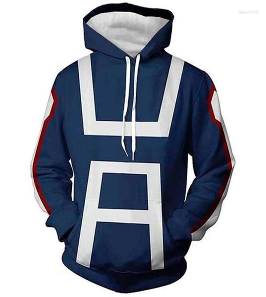 Men039s Hoodies Sweatshirts Anime My Hero Academia Todoroki Shouto Midoriya Izuku Cosplay Kostüme Männer Frauen College Uniformen7033685