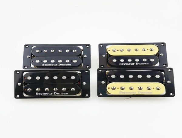 Seymour Duncan Guitarra Elétrica Double Humbucker Captadores 4C zebra Preto 1 conjunto Guitar Parts1359179