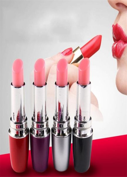 Beauty Items Lipstick Vibe Discreet Mini Bullet Vibrator Vibrierende Lippenstifte Lippenstifte Jump Eggs S ex Toys Produkte für Frauen3189942