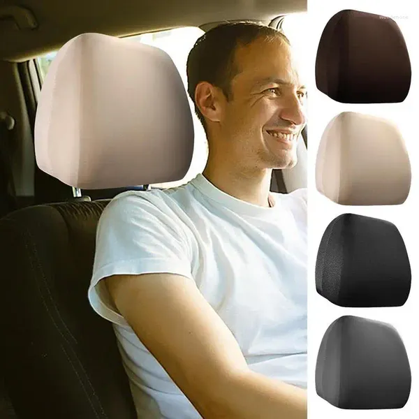 Capas de assento de carro protetor de encosto de cabeça pano capa universal poeira resto auto suprimentos