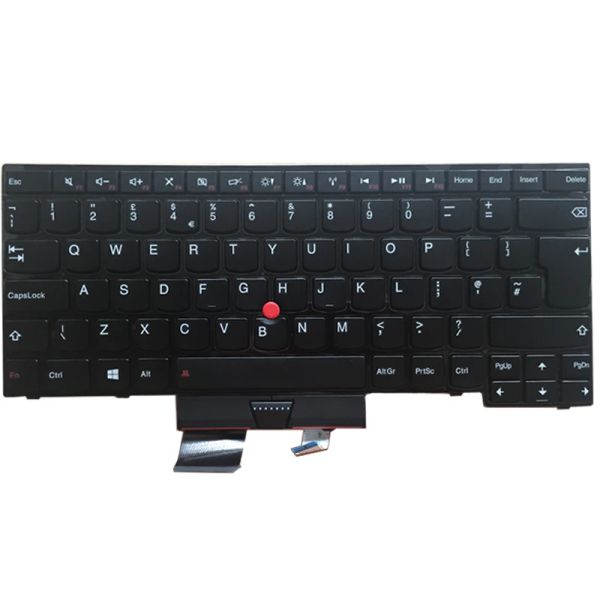 Клавиатуры Великобритания/Испанский/немецкий/иврит/японский ноутбук для Lenovo ThinkPad E430 E430C E430S E435 E445 E330 E335 S430 с палочкой мыши