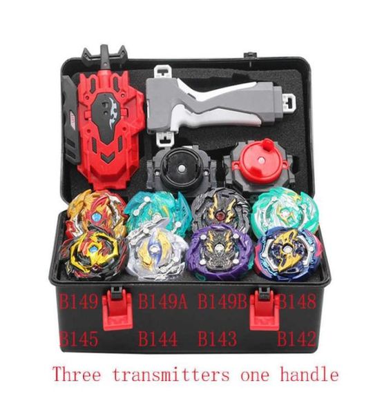 Takara TomyB149 Neue Launchers Bey Bay Burst Toupie Metall Schwarz Bables Set Burst Fafnir Box Bey Blade Bey Blade Spielzeug für Kinder X053007438