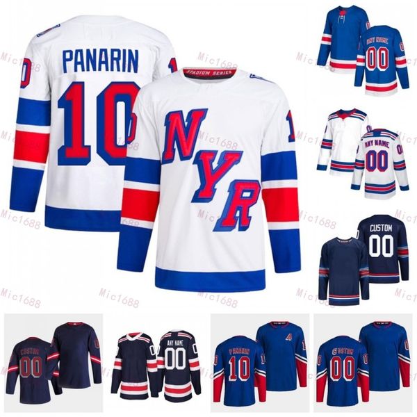 2024 Stadium Series Hockey Jersey Adam Fox Igor Shesterkin Chris Kreider Mika Zibanejad Barclay Goodrow Artemi Panarin Blake Wheeler Quick Kakko