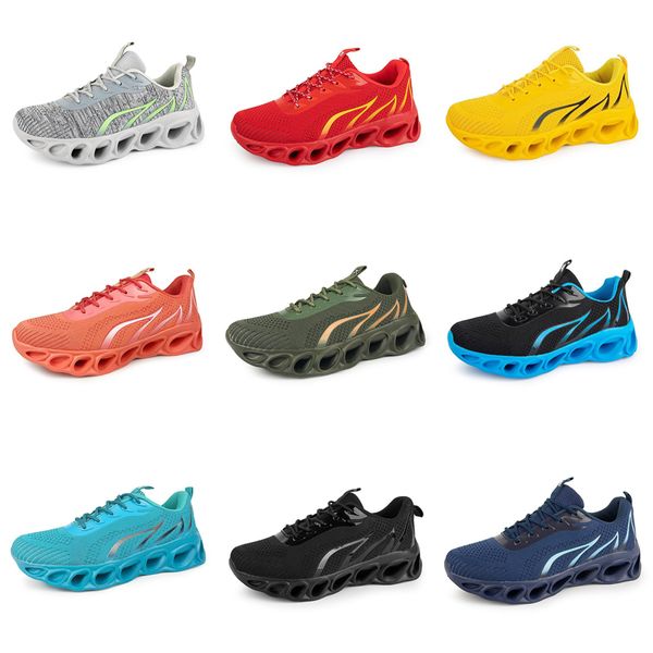 Homens Mulheres Ten Running Shoes GAI Confortável Rosa Verde Azul Marinho Luz Amarelo Bege Nude Ameixa Mens Treinadores Esportes Sapatilhas Tendências