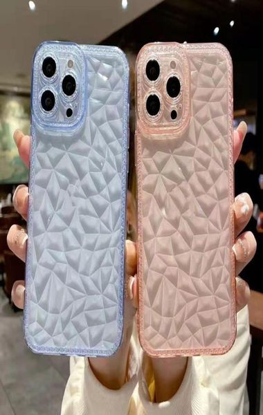 Capa traseira com padrão de diamante para iPhone 14, capa traseira com glitter transparente para Apple 14pro 14plus 14 pro max 13 13pro 12 12pro 11 Xs XR 7 7P 82066098