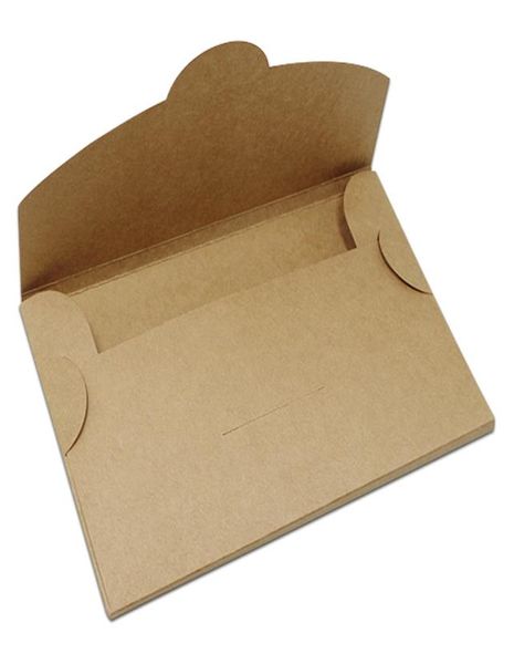 30 pezzi 6 dimensioni marrone carta kraft cartoline scatole per imballaggio papercard scatola di immagazzinaggio foto busta biglietto di auguri pieghevole cartone pack3048551