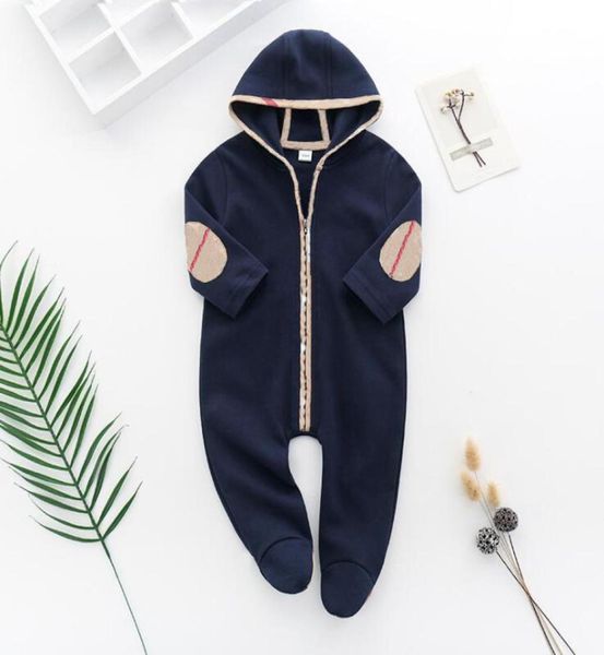 2021 sommer baby Jungen Mädchen Romper Kleinkind Infant Overall Kinder Tuch Casual Outfits Baumwolle kinder hut Kleidung6242846