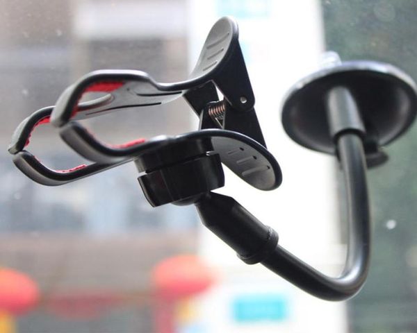 Supporto universale per auto a braccio lungo con ventosa a clip Staffa per parabrezza per auto a 360 gradi6166183