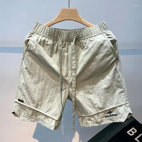 Shorts masculinos calças curtas treinamento corredores secagem rápida laranja nadar board pacote algodão tamanho pequeno xl xxl em calça 2024 baggy