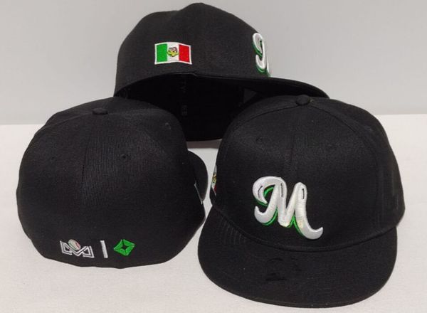 All'ingrosso Messico Adattata Caps Letter National Team Hats Snapback Soccer Baseball Caps Cappello Football Hip Hop