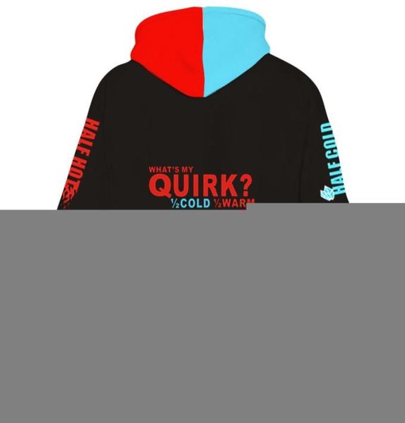 My Hero Academia Todoroki Shouto Hoodie Sweatshirts Männer Frauen Pullover Uniformen Frühling Mantel Drop4341750