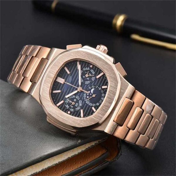 14% DI SCONTO orologio Orologio Movimento al quarzo Orologio da polso Classico 5740 Automatico Data Bracciale da uomo da donna Montre de luxe