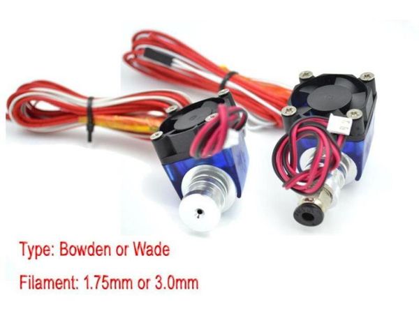 Neueste V6-Version Ganzmetall-Jhead-End-Wade- oder Bowden-Extruder mit Heizthermistor für 17530 mm 3D-Drucker8638879