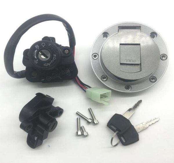 Motocicleta Interruptor de ignição Trepa de gás combustível Chave de trava de sede conjunto para Yamaha YZF600R 19962003 XJR400 199320029020275