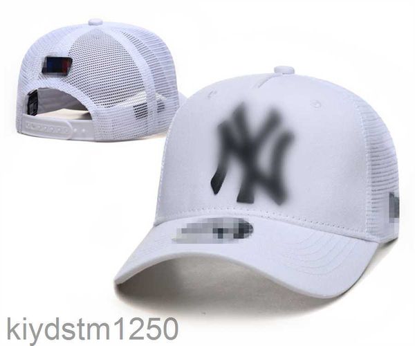 Fashion Design Lettera New York Uomo Cappelli Berretto da baseball Berretti da baseball per uomo Donna Cappello a secchiello regolabile Berretti a cupola Top Quality N-7 RRN6