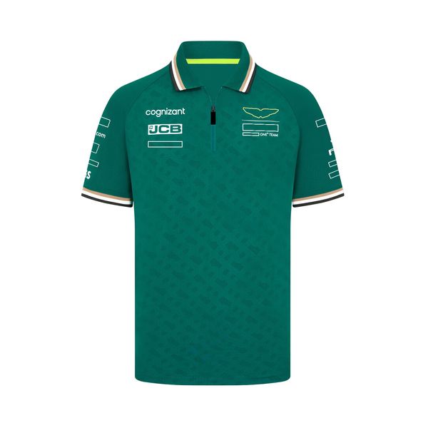 Camisetas masculinas 2024 NOVO F1 F1 Mens Polo pólo