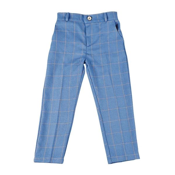 Pantaloni da sposa per ragazzi Pantaloni da completo per la scuola primaverile per bambini Pantaloni lunghi bianchi per ragazzi adolescenti Pantaloni da festa formali per bambini 240220