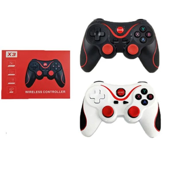 Gamepads X3 Kablosuz Joystick Destek Bluetooth Gamepad Mobile Gamepad Desteği Cep Telefonu Tablet TV Kutusu Tutucu için Android Gamepad