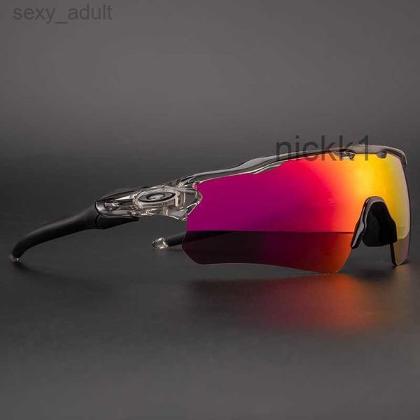 Lüks Oakleies Erkek Güneş Gözlükleri Döngü Spor Güneş Gözlüğü Tasarımcı Kadınlar Dış Mekan Bisiklet Polarize MTB Bisiklet Gözlükleri 0Z7H F812