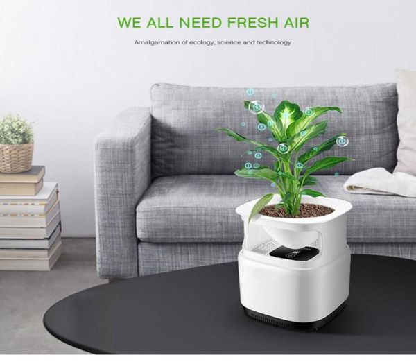 Портативный комнатный озоновый очиститель воздуха Mi для дома, очиститель воздуха, стерилизатор, цветочный горшок, анион-ионизатор, генератор, дезинфекция, бактерии, Aromat2900778