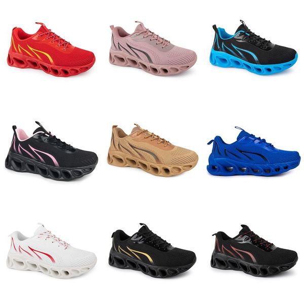 Donne 2024 scarpe da corsa uomini neri bianchi viola rosa verde blu blu giallo chiaro beige fucsia nudo plum forcher sneaker sport femminili 21 s