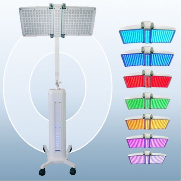 Lâmpada de terapia de luz biológica para rejuvenescimento da pele luz facial PDT LED máquina de beleza para terapia de luz