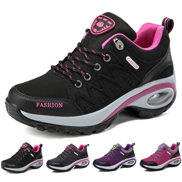 Platform için gündelik spor ayakkabı tasarımcısı marka kadınlar yürüyen takozlar tıknaz yürüyüş kadın spor ayakkabıları 240229