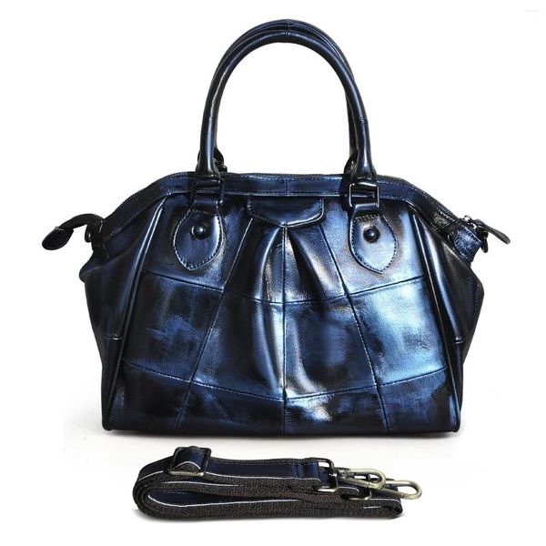 Borse da sera Borsa a tracolla Messenger da donna in pelle di qualità Borsa a tracolla messenger per donna Moda femminile Ol Elegante Tote 804217-b