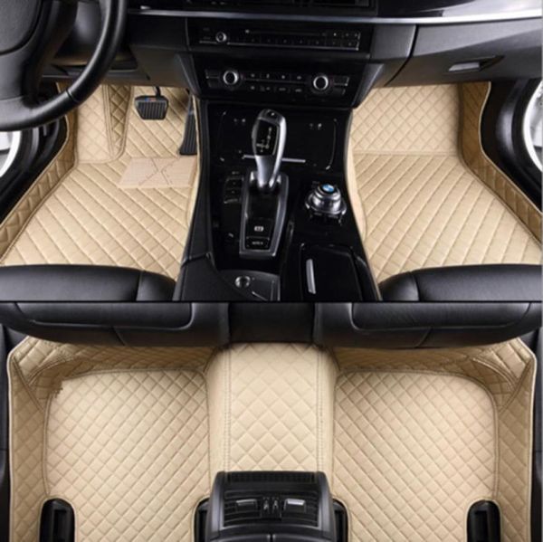 Подходит для роскошных автомобильных ковриков Bentley Flying Spur 5seat, изготовленных на заказ, легко чистится, всепогодный напольный коврик 2010 2019 8020174