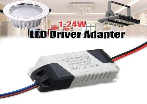 AC85265V LED-Treiber-Adapter, Netzteil, LED-Licht, Lampe, Beleuchtungstransformator, 300 mA, 13 W, 5 W, 7 W, 12 W, 15 W, 24 W2379541