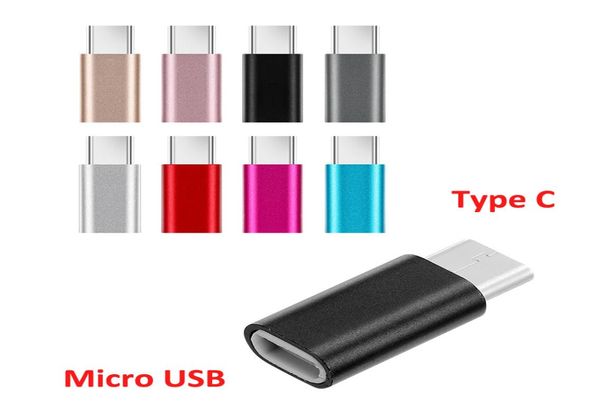 Cavo da micro USB a tipo C Convertitore di tipo C Adattatore OTG USB C per MacbookPro Xiaomi Cavo di ricarica per telefono Samsung caricabatterie3400805