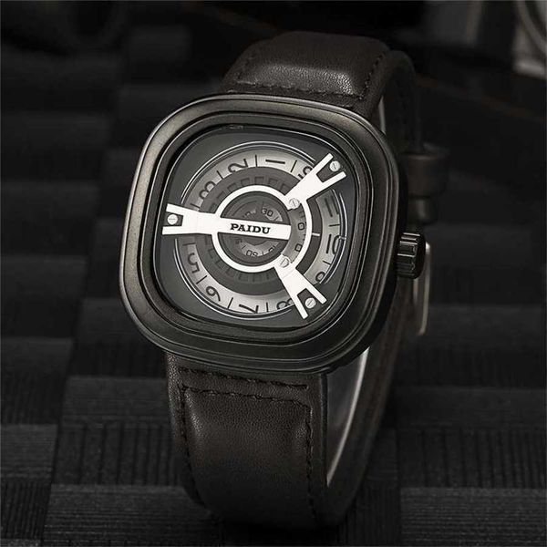 10% de desconto no relógio Sete sexta -feira Men Men exclusivo Creative Clock Quartz Japão Movimento M1B01 Aço Relógio 230727