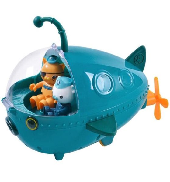 Octonauts submarino brinquedo lanterna peixe barco figura modelo boneca crianças039s presente de aniversário 2108304946159