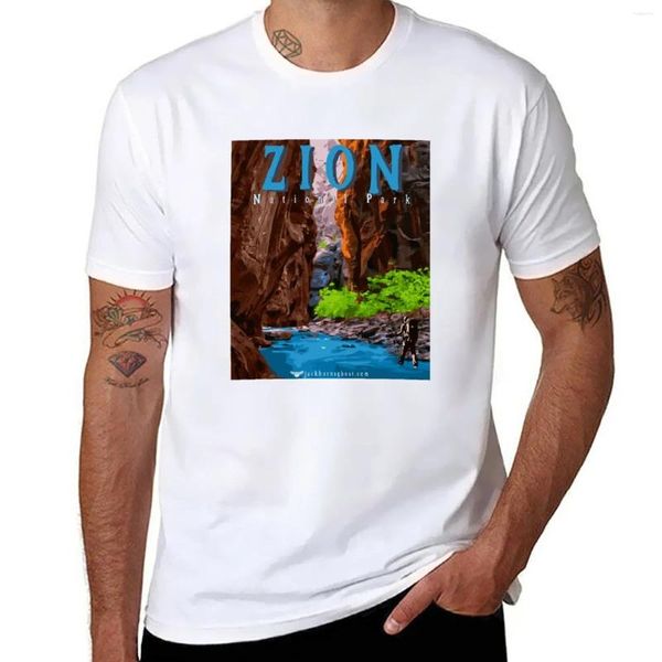 Herren Tank Tops Zion National Park Narrows T-Shirt kurz für Jungenkleidung