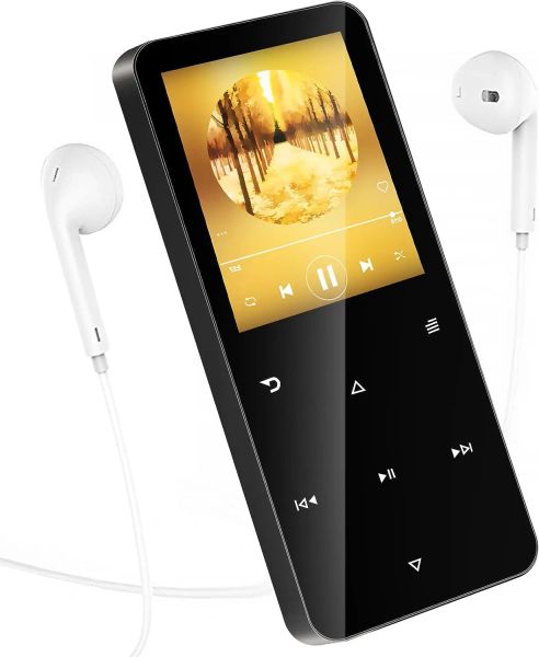 Lautsprecher 80 GB MP3-Player mit Bluetooth 5.0 Tragbarer Musik-Player mit Hochleistungsakku im Inneren mit HD-Lautsprecher/UKW-Radio/EBook