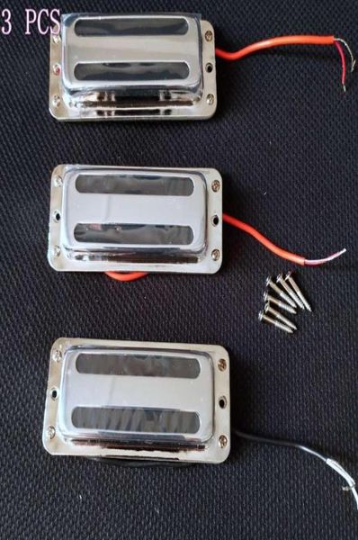 Novos captadores Rick Vintage 75k Toaster ric Guitar Pickup Chrome Set4068460