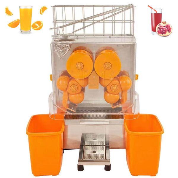 Машина для извлечения апельсинового сока Коммерческая электрическая автоматическая соковыжималка для апельсина