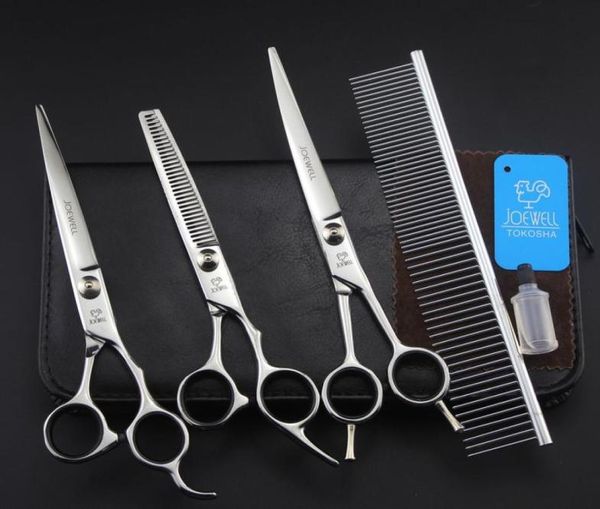 JOEWELL kit de tesoura de corte de cabelo em aço inoxidável 70 polegadas 4CR bom conjunto de ferramentas de barbeiro profissional 8496045