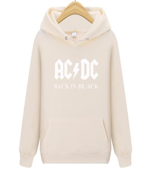 Men039s Hoodie Musik Brief ACDC band rock Gedruckt Sweatshirt Männer Herbst acdc Grafik ONeck Hoodies Sweatshirts männer lose hoo4439231