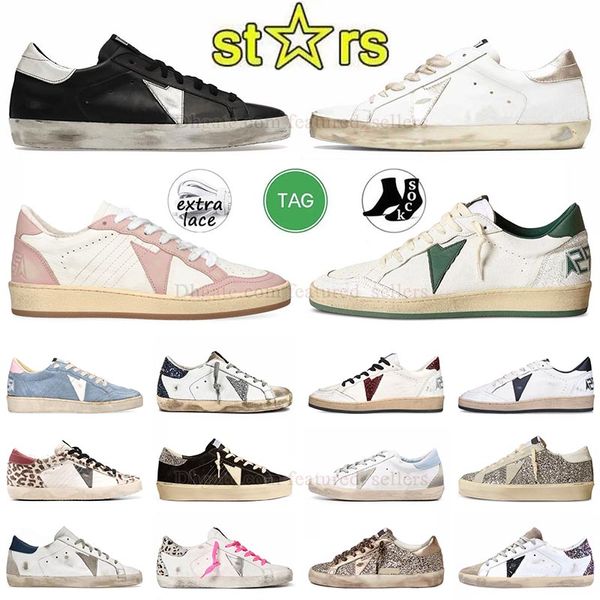 designer goldenstar sneakers dorate uomo donna top mid star scarpe superstar dupe hi ball star do old dirty shoe bianco nero in pelle glitter mocassini basso dhgate traine