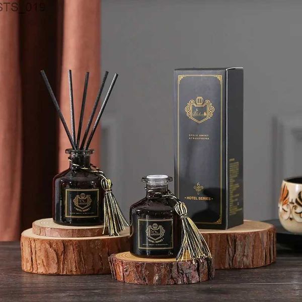 Duft 50 ml Hilton Reed Diffuser Sets Sticks Trockene Blume Feuerlose Aromatherapie Haushalt Hotel Lufterfrischer Anhaltender Duft