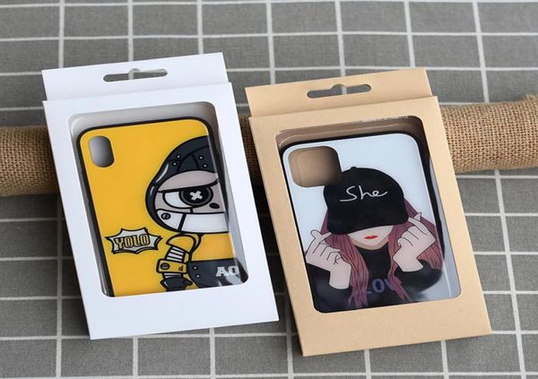 Scatole di carta riciclabili personalizzate Custodie per cellulari Pacchetto Scatola di imballaggio pieghevole personalizzata per vendita al dettaglio per Samsung S22 A13 Custodia AS3123081835