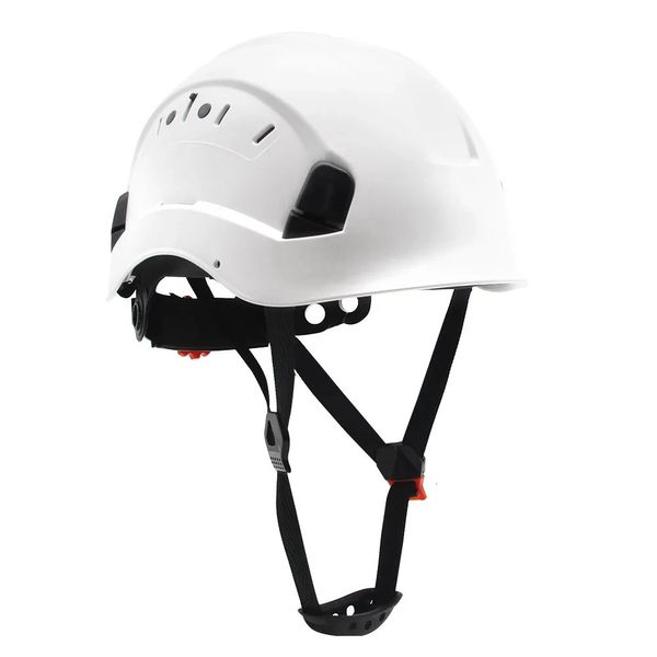 Abs capacete de segurança construção escalada Steeplejack trabalhador protetor capacete boné ao ar livre suprimentos de trabalho CE 240223