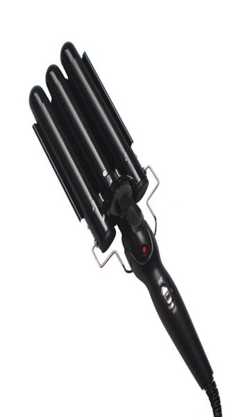 Prodotti per la curaProdotti per la curaFerro arricciacapelli professionale Ceramica Tripla canna Bigodino Ferri per capelli Onda Waver Strumenti per lo styling Capelli Style1389897