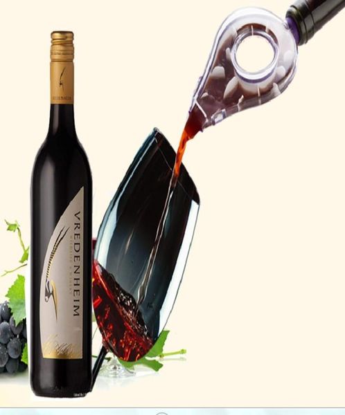 1pc decantador de vinho mágico decantador essencial vinho aerador rápido despeje bico decanter mini viagem filtro de vinho entrada de ar despeje o 02676434666