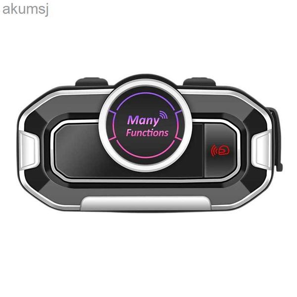 Handy-Kopfhörer Bluetooth 5.0 Motorrad-Helm-Intercom-Kopfhörer-Kopfhörer FM-Radio Automatisch beantwortendes Mikrofon-Lokomotive-Helm-Headset YQ240304