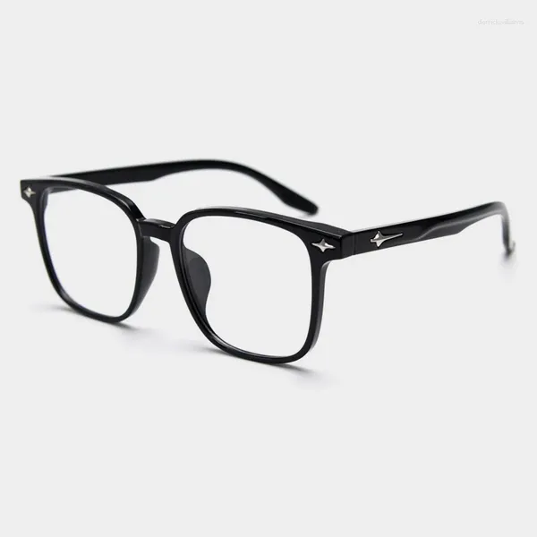 Occhiali da sole 2024 Moda Anti-blu Occhiali leggeri per le donne Designer Star Shape Trendy Men Occhiali rettangolari Occhiali per computer da ufficio