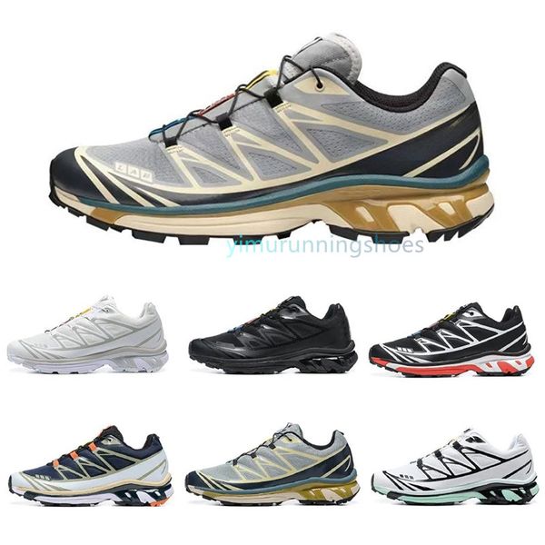 Xt6 Advanced Running Shoes Mens Branco Azul Preto Malha Wings 2 Branco Azul Vermelho Amarelo Verde Homens Mulheres Xt 6 Treinadores Esportes Ao Ar Livre Sapatilhas Tamanho 40-48 Q1