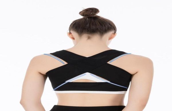 Novo corretor de postura da coluna proteção para costas ombro faixa correção de postura jubarte alívio da dor nas costas corretor brace4657162